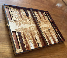 Load image into Gallery viewer, Custom Backgammon Set