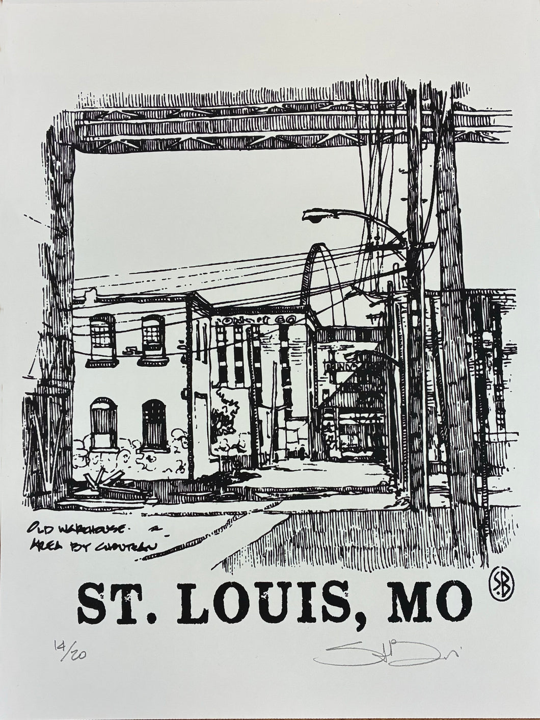 Saint Louis - Limited Edition Print