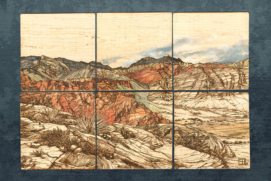 RED ROCK - Calico Basin - Original